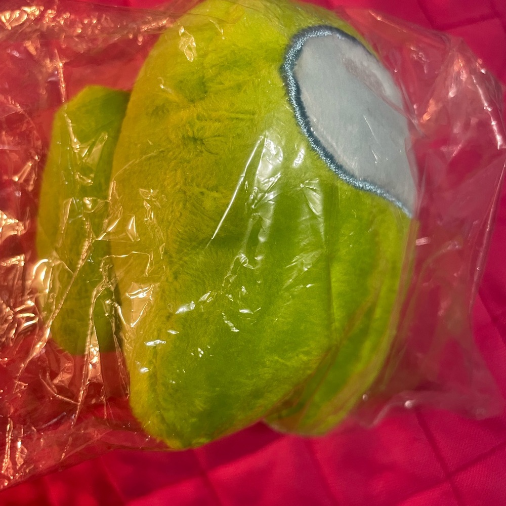 Among Us green plush